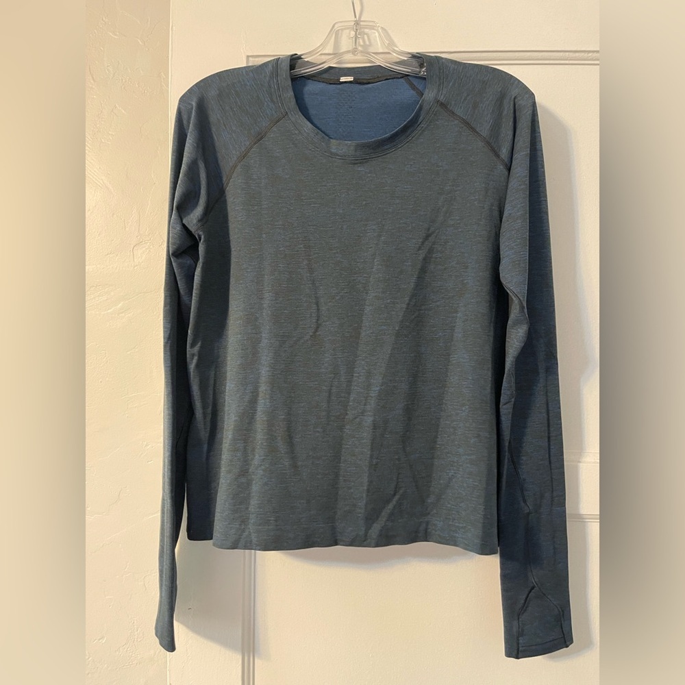 Lululemon swiftly tech Blue Long Sleeve Shirt